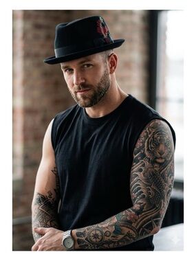 Daniel Cremieux Felt Fedora Hat Size L-XL